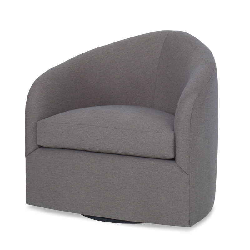 Pinnacle Barrel Chair, Filigree Ivory 100% Polyester