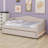 Upholstered Daybed With Light And Trundle-898233056