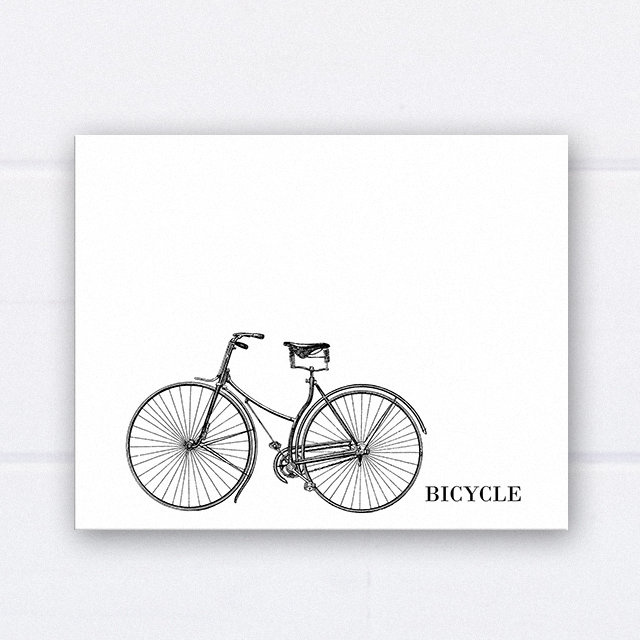 " Bicycle Sketch "