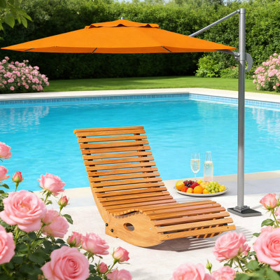 Chaise berçante d'extérieur en forme de S Modern, d'un poids de 264 lb, avec dispositif de basculement, pour patins en bois pour la cour arrière, meubles berçants de couleur 110 à 135