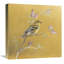 «Gold Bird on Blossoms III», reproduction d'art sur toile tendue-55950064-90712808
