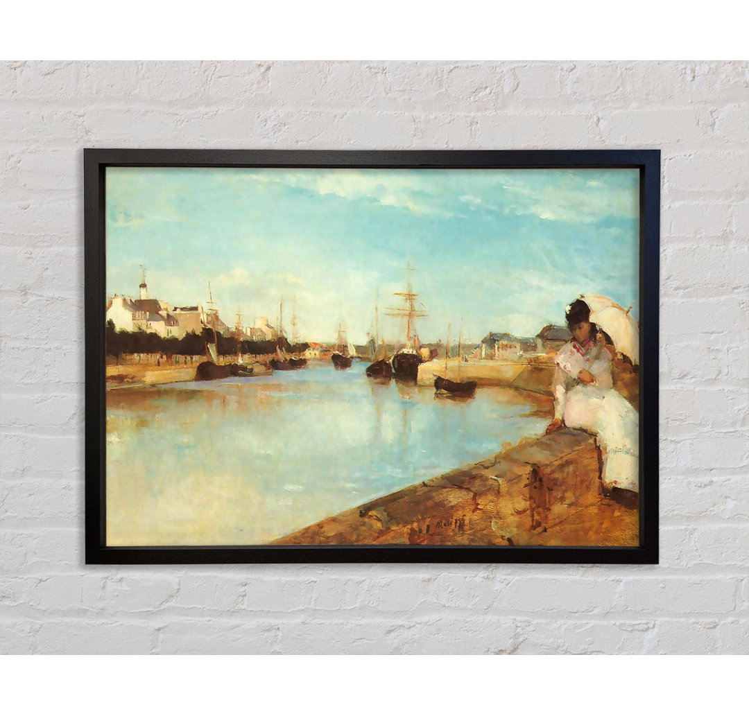 Der Hafen von Lorient von Morisot - Einzelbildrahmen Kunstdrucke auf Leinwand