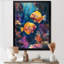 «Blue Orange Coral Marine Life I», impression d'art mural-1700121873-1700121885
