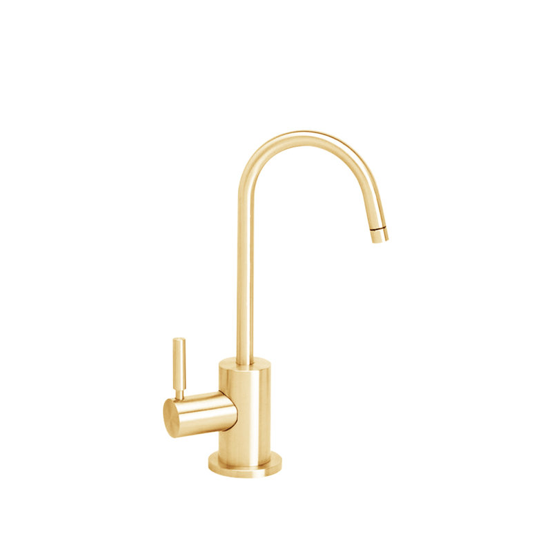 Parche Hot Only Filtration Faucet, Polished Brass