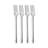 BergHOFF Essentials Essence 4Pc 8" Dessert Fork Flatware Set, Serving for 4