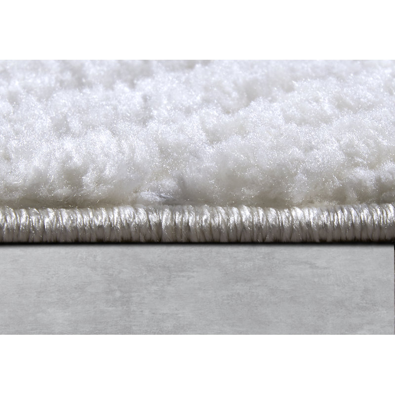 , Cream/White Gallery Striped Machine Woven Area Rug, Runner 80 x 240cm