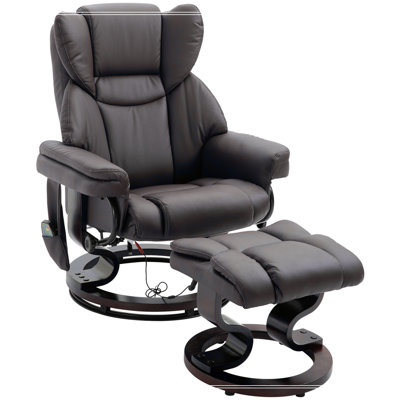 Comfortable Recliner Chair with Ottoman and Multiple Vibration Points for Ultimate Relaxation