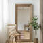Miroir pleine grandeur rectangulaire en bois massif