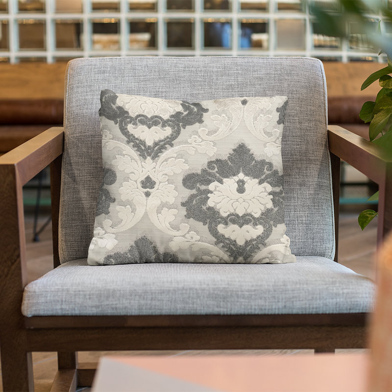 Coussin de luxe fleurs Leilani, 12 po x 25 po, Coussin lombaire