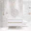 Ensemble de meuble-lavabo simple mural moderne 48 po avec lavabo en résine-1316793060-1316793063