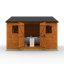 10 ft. W x 12 ft. D Solid Wood Shiplap Apex Garden Shed