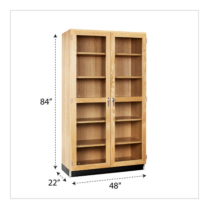 Armoire pour salle de classe 2 portes Hinged