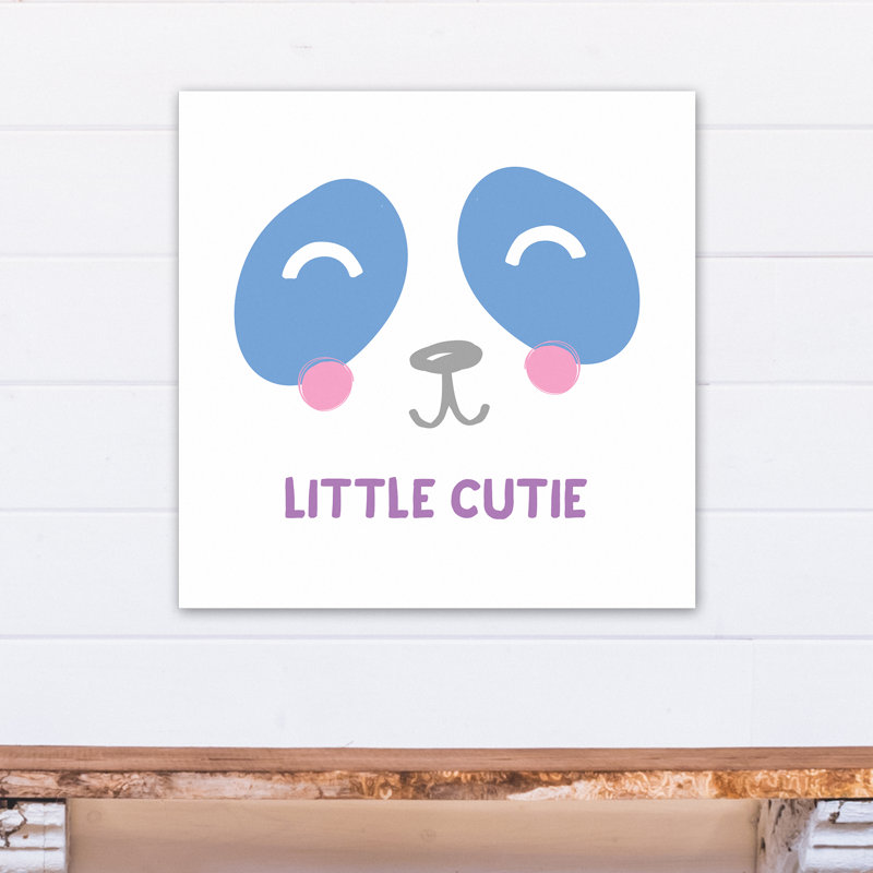 Art sur toile little cutie panda Macfarlane, H 36 po x l 36 po x P 1,25 po, Toile tendue