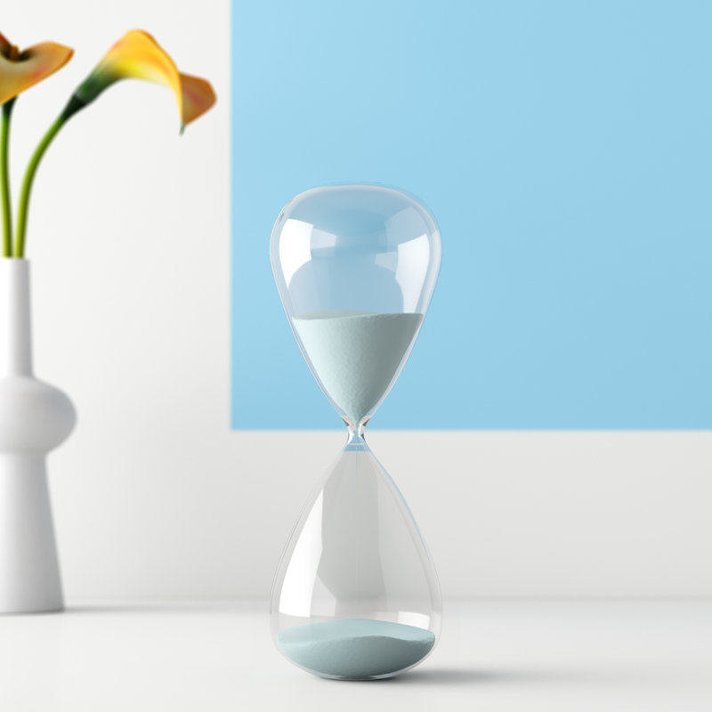 Cobie Abstract Hourglass, Green