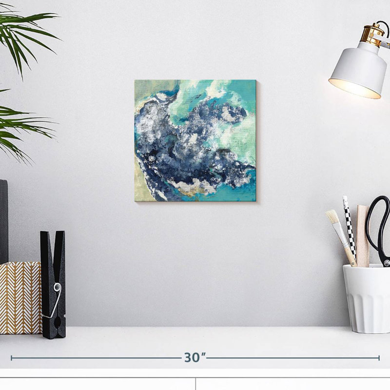 Turquoise Avery, 10" H x 10" W
