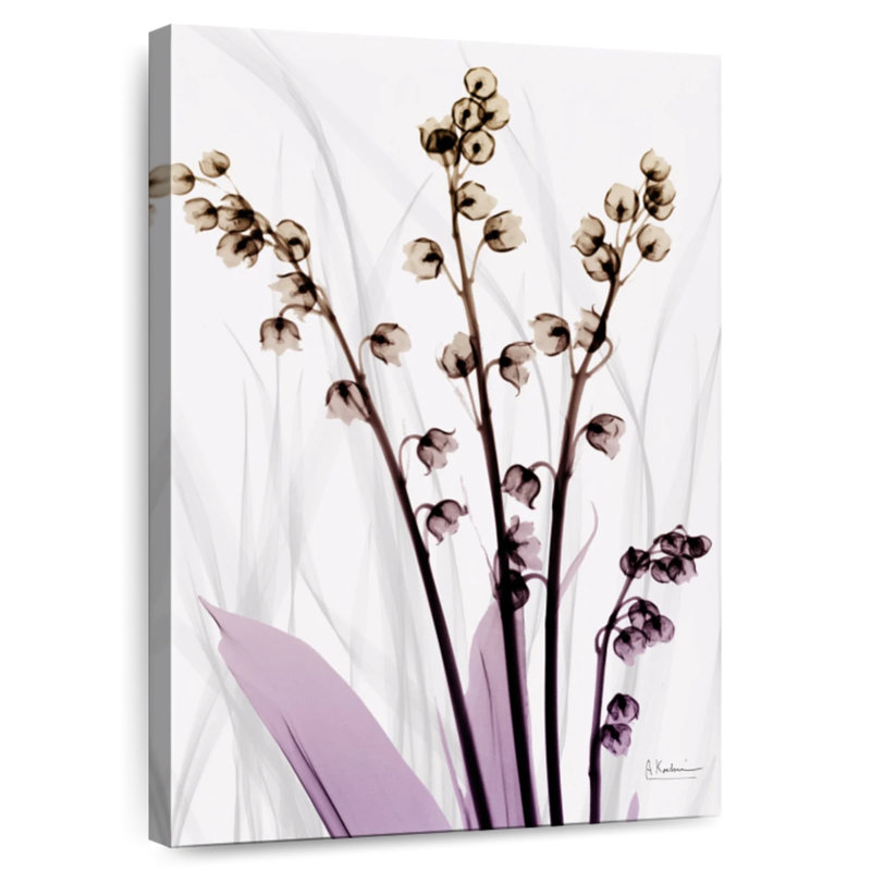 Harnek muguet en fleur, H 12 po x l 8 po