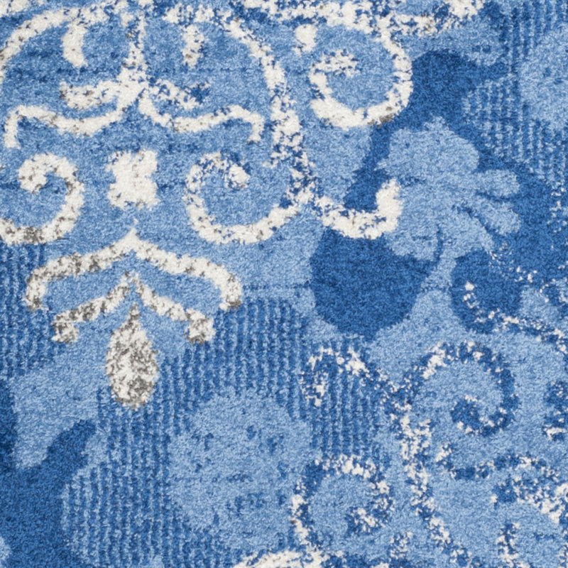 Tapis damassé Alonie Performance, Carré 6 pi