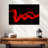 Abstrait numérique Wispy Red-108907912