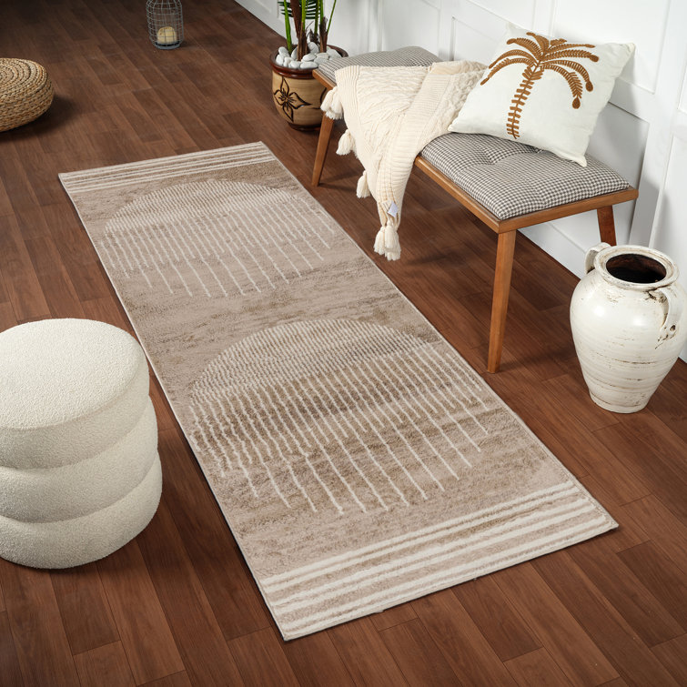 Skandi Boho Rug Brown/Ivory