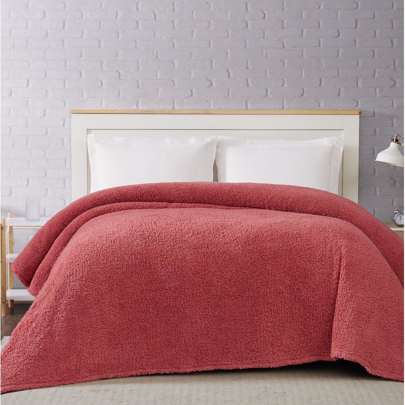 Couverture , Simple TG, Vieux rose