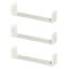 Boyter 18cm H x 80cm W Floating Bookcase