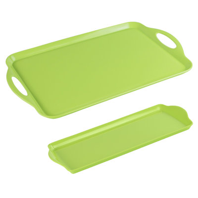 Ebern Designs Trevin Melamine Tray