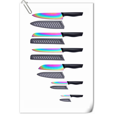 Ensemble de couteaux assortis 6 pièces Rephin