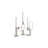 Who Goes There? 7'' H Powder-coated Steel Tabletop Candlestick-65309871