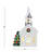 8" Nostalgic Ceramic Village Church