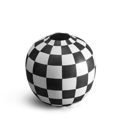 Damier Check Vase