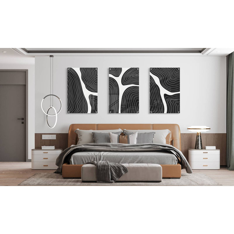 " Black And White " 3 - Pieces
