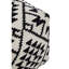 Archippos 50cm Wide Square Geometric Pouf Ottoman