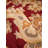 HAND TUFTED WOOL ECO-FRIENDLY AREA RUGS - Octagon | Dark Red Color | Floral Design | 8x8 Area Rugs for Living room, Bedroom-1276317441-1286523223