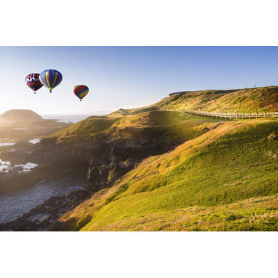 Hot Air Balloon - Wrapped Canvas Photograph