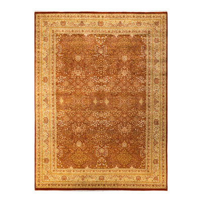 Classic One-of-a-Kind 9' 3" X 12' 7" Hand Knotted Area Rug
