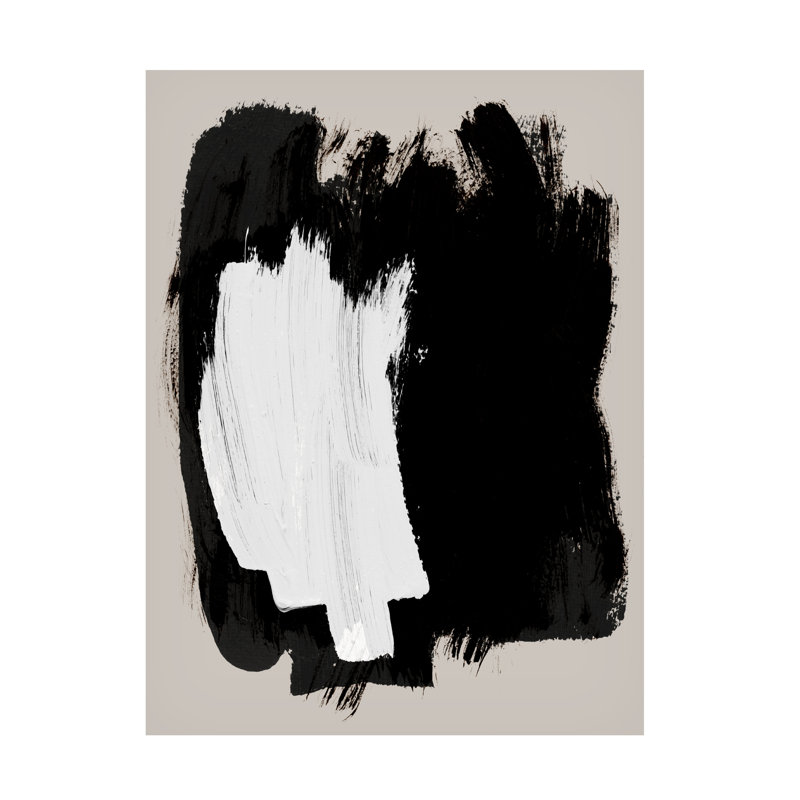 Art abstrait sur toile 16 coups de pinceau, joeike bohmer, H 24 po x l 18 po x P 2 po