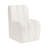 Channelle 20.4" Wide Modern Bouclé Upholstered Rolling Dining Chairs