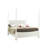 Ivory Key Canopy Bed-12358442