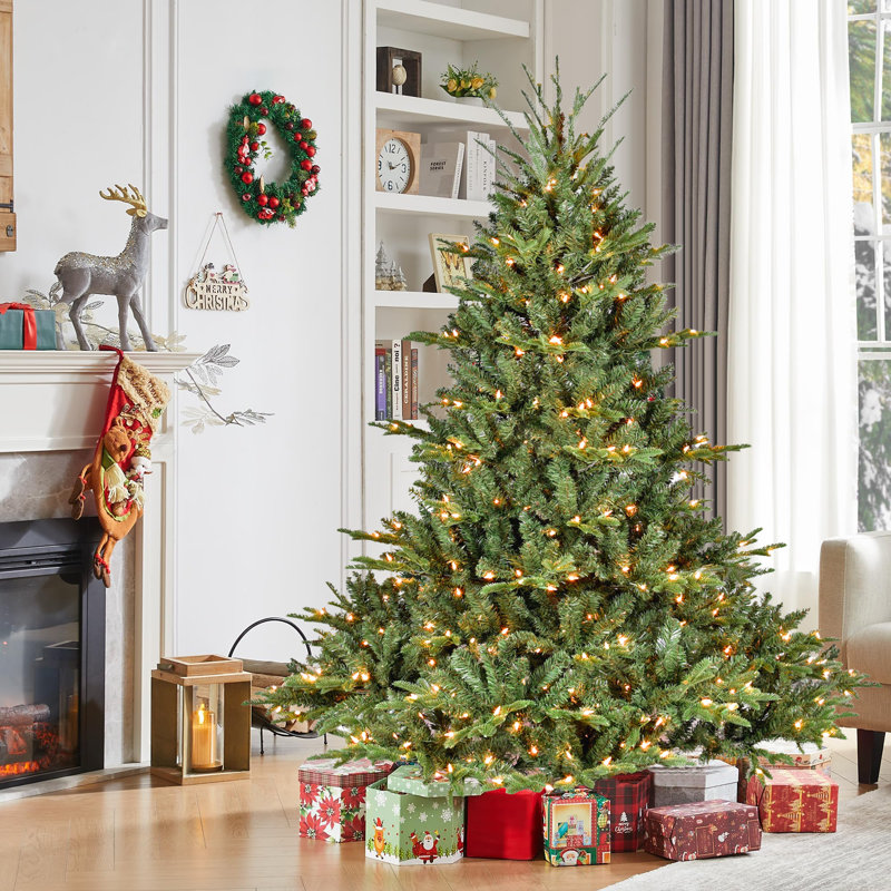 Arbre de Noël artificiel pré-éclairé, 4'