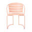 Chaises de bistro élégantes pour l'extérieur - mobilier en fer fabriqué en corail-95545139