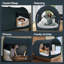 Auvent de tente de lit - tente de couchage intime escamotable pour l'intérieur-111787490