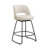 26''H Swivel Barstools With Metal Legs-754533494-754533493
