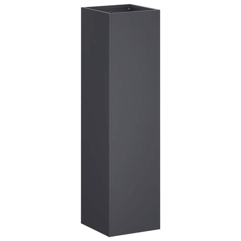 Outdoor Planter Box, 75cm H x 20cm W x 20cm D, Anthracite
