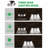 2 PCS Solar Motion Sensor Lights 138 LED 1000LM Wireless LED 3 Adjustable Head Wide Angle Illuminate