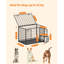 Metal Pet Crate with 1 Door-126427985
