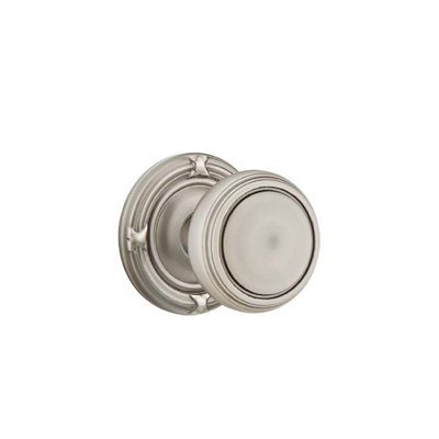 Ensemble de faux boutons Emtek avec ruban et roseau et bouton Norwich