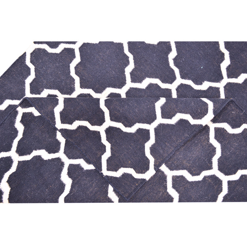 Geometric Hand Woven 155cm X 240cm Area Rug