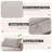 67" Linen Bedroom Storage Bench for End of Bed King Size with Tufted Armrest,Zipper Pocket,Vintage Wooden Brush Foot-653095881-643152568