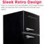 Frigidaire 7.5 Cu. Ft. Retro Refrigerator, Top Mount Apartment Size Fridge -104201523