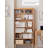 Small Household Floor-To-Ceiling Open Solid Wood Bookshelves-1390109520